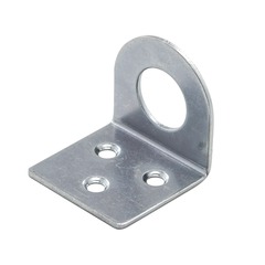 70-0-358 Проушина загнутая оцинкованная, 40Х40Х40мм (Россия)
