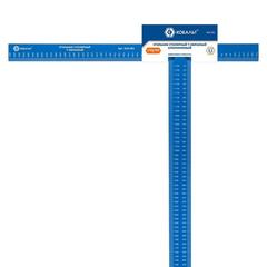 Угольник КОБАЛЬТ столярный Т-образный 1200*560 мм, толщина 3,1 мм, алюминиевый, порошковое покрытие (916-561)