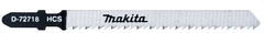 Лобзиковая пилка для металла Clean 100х1.2х9TPI Makita D-72718