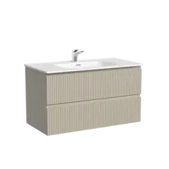 Тумба SANCOS подвесная Snob R 90 (Beige Soft), SNR90CE фото