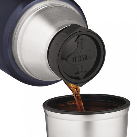 Термос Thermos King SK2010 (1,2 литра), черный