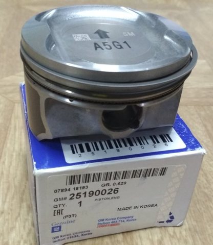 ПОРШЕНЬ STD GENTRA, COBALT (+КОЛЬЦА) GM