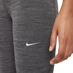 Леггинсы Nike Pro 365 Tight 7/8 Hi Rise W - black/heather/white