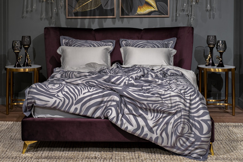 Пододеяльник 200x220 Garda Decor Саванна серый