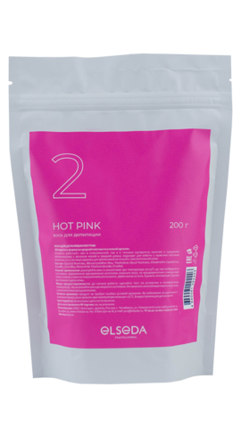 Elseda Воск для депиляции Hot Pink 200 г