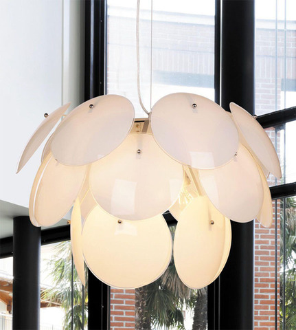 Люстра 3014/5S White glass