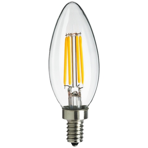Светодиодная лампа United Lighting с цоколем E12, e12/s/4