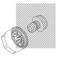 Резьбозажимное соединение REHAU stabil 20x2,9xG3/4 (12664621003)