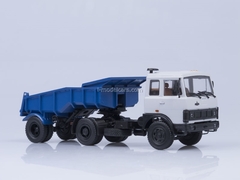 MAZ-5432 with semitrailer MAZ-5232V gray-blue AutoHistory 1:43