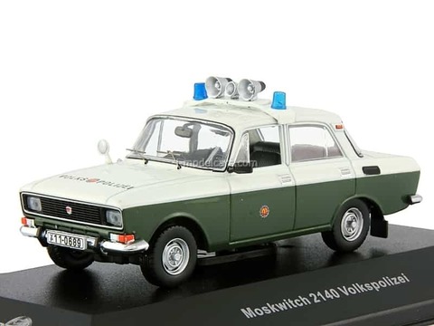 Moskvich-2140 Volkspolizei Police DDR CCC076 IST Models 1:43