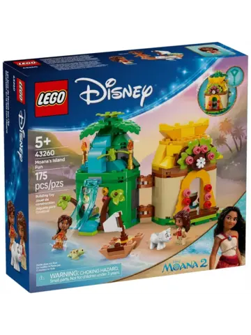 Конструктор Disney 43260 Остров развлечений Моаны