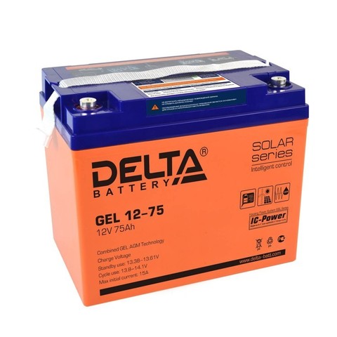 Аккумулятор DELTA GEL 12-75