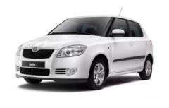 Стекла фар SKODA Fabia2 (2007-2010) L