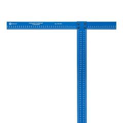 Угольник КОБАЛЬТ столярный Т-образный 1200*560 мм, толщина 3,1 мм, алюминиевый, порошковое покрытие (916-561)