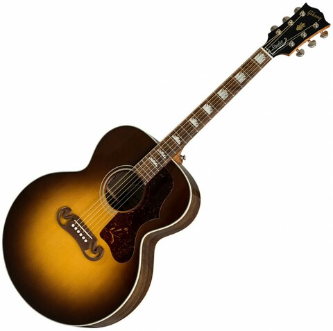 GIBSON 2019 J-200 Studio (Burst) Walnut Burst гитара электроакустическая, цвет санберст в комплекте кейс