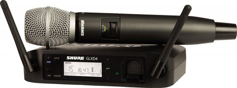 SHURE GLXD24E/SM86 Z2 2.4 GHz цифровая вокальная радиосистема с ручным передатчиком SM86
