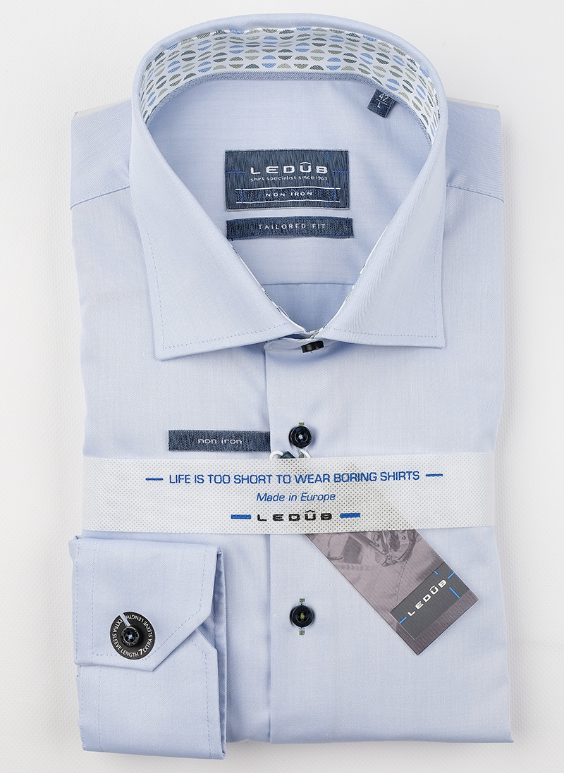 Рубашка Ledub tailored fit 0138577-120-530-171