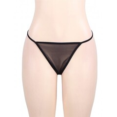 Пояс для чулок на высокой посадке Black Sexy Lace (3XL)