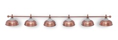 Светильник Fortuna Crown Red Bronze 6 плафонов