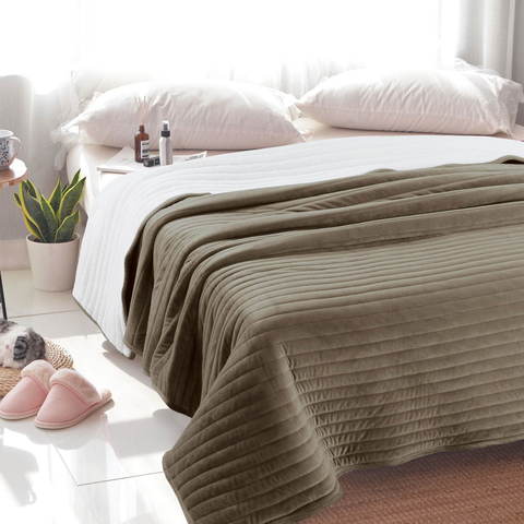 Плед 220х240 Sofi De MarkO Либерти шоколад