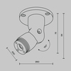 Аксессуар Maytoni Accessories for system shelf C027CS-B