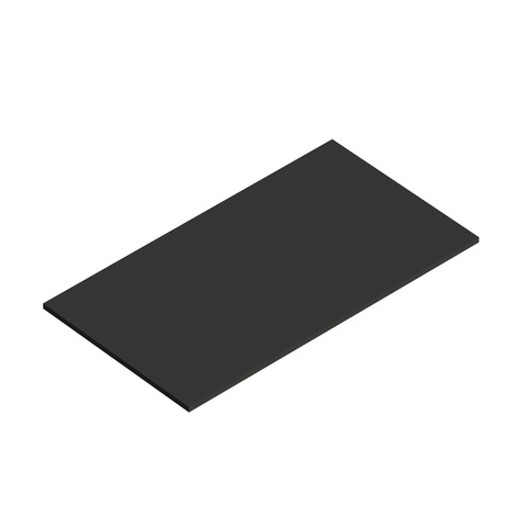 Cezares CADRO-80-MENS-NERO Вставка в дно металлического каркаса под раковину, Nero, 757x417