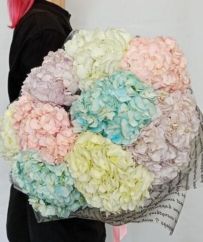 Букет гортензий Шик