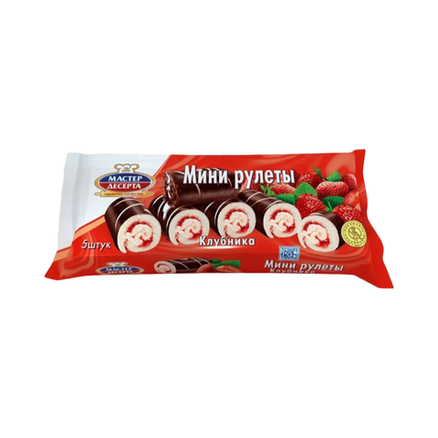 Мини-рулет бисквитный 