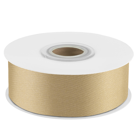 Лента Атласная (2,5см*22,85м) Золото, 1 шт.