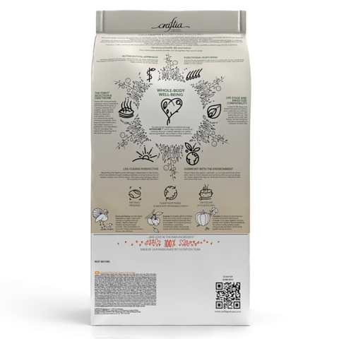 Сухой корм CRAFTIA HARMONA для стерилизованных кошек из утки и индейки 1,4 кг
