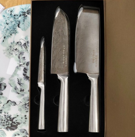 Набор ножей Kujira Japan Knife Set AUS-6