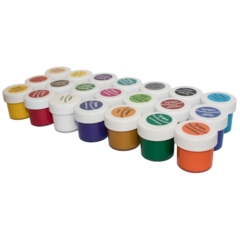 
          Гуашь Луч 21 цвет, 20 мл., картонная упаковка, "Школа творчества"