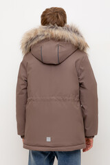 пальто  для мальчика  ВК 36096/7 УЗГ (122-158)