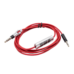 Провод для Sennheiser Momentum с микрофоном (Красный)