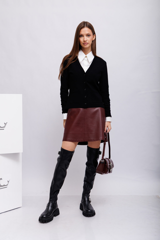 Marc Cain Кардиган из шерсти с люрексом. Эко-линейка ReThink Together