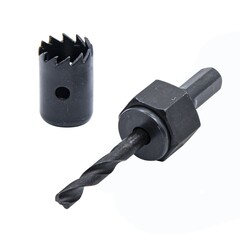 35-7-620 Кольцевая пила HCS по дереву, 20мм, сверло 6мм, держатель РемоКолор