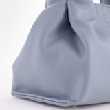 Сумка Саломея 2026 гладкий серо-голубой