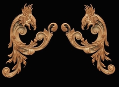 Силиконовый молд № 2006 Набор вензелей