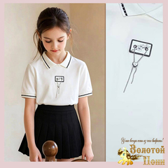 Блуза трикотаж д (9-12) 260615-F-71027