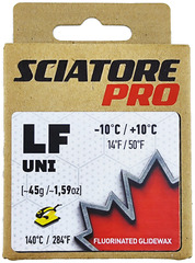 Парафин лыжный Sciatore Pro LF UNIVERSAL 45гр. белый 10°..-10° - 2