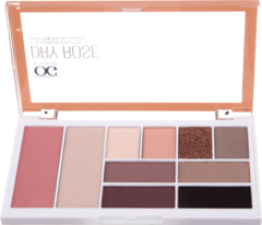 OG-Y6603 Палетка для век и лица тени+хайлайтер  DRY ROSE