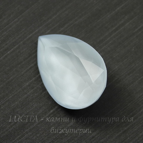 4320 Ювелирные стразы Сваровски Капля Crystal Powder Blue (18х13 мм)