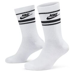 Теннисные носки Nike Sportswear Everyday Essential Crew 3P - white/black/black