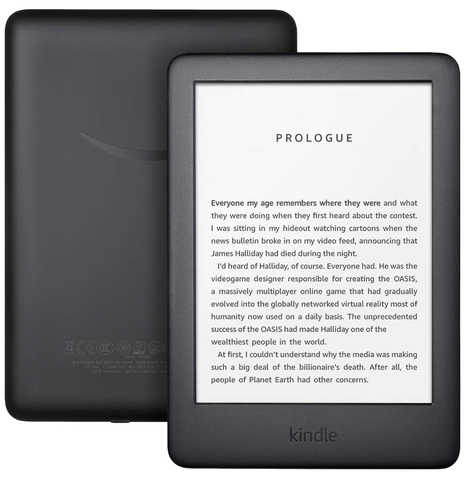 Электронная книга Amazon Kindle 10 2019-2020 8 Гб Ad-Supported Black (черная)