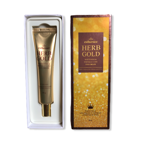 ESTHEROCE HERB GOLD WHITENING & WRINKLE CARE EYE CREAM