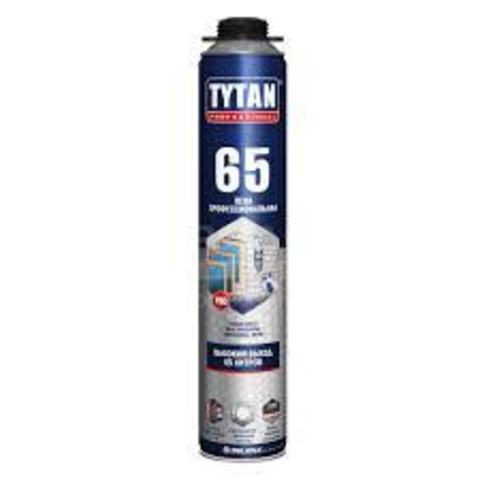 Пена монтажная профессиональная Tytan 65 летняя, 750 мл 52859