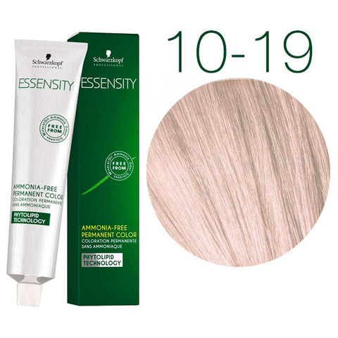 Schwarzkopf Professional Essensity 10-19 (Экстрасветлый блондин сандрэ фиолетовый) - Безаммиачный краситель для волос