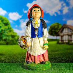 Девочка в красной шляпке (полистоун)