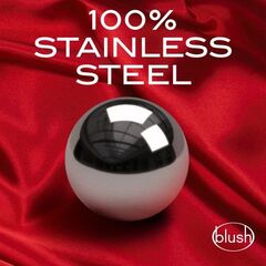 Серебристые вагинальные шарики Stainless Steel Kegel Balls - 
