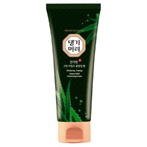 Daeng Gi Meo Ri Green Mild Cleansing Foam Пенка для лица очищающая с экстрактом алоэ вера